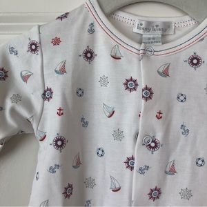 Kissy kissy baby - unisex one piece nautical outfit - NWT - 3-6mo